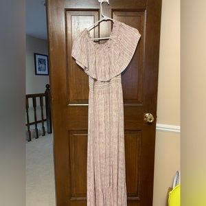 Maxi off shoulder dress